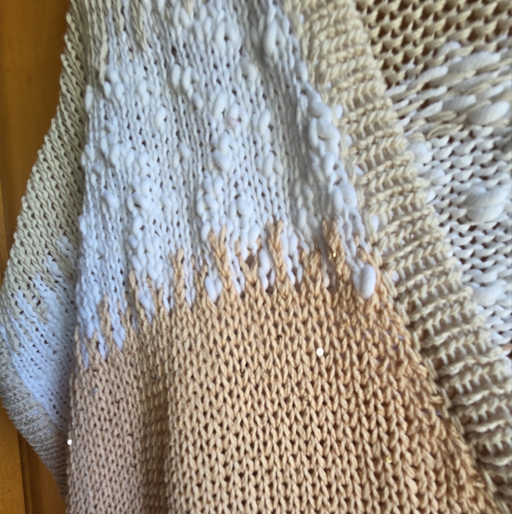 Peserico Italy Sequin Stripe Knit Cardigan Sweater NWT - Picture 10 of 14